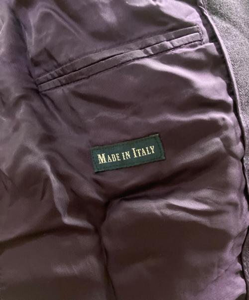 POLO RALPH LAUREN（ポロ・ラルフローレン）POLO RALPH LAUREN (ポロ・ラルフローレン) ヘリンボーンテーラードジャケット パープル サイズ:52の古着・服飾アイテム