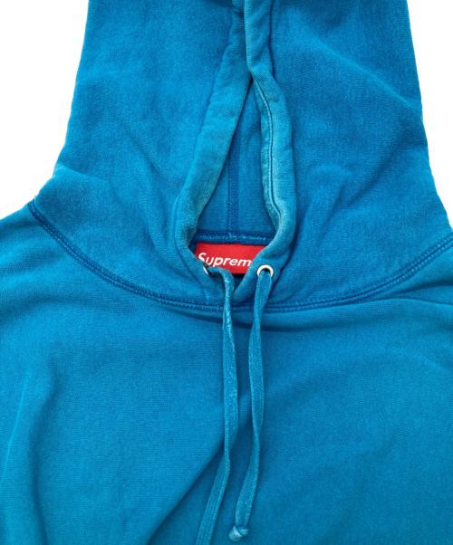 SUPREME（シュプリーム）SUPREME (シュプリーム) Sleeve Embroidery Hoodeed ブルー サイズ:XLargeの古着・服飾アイテム