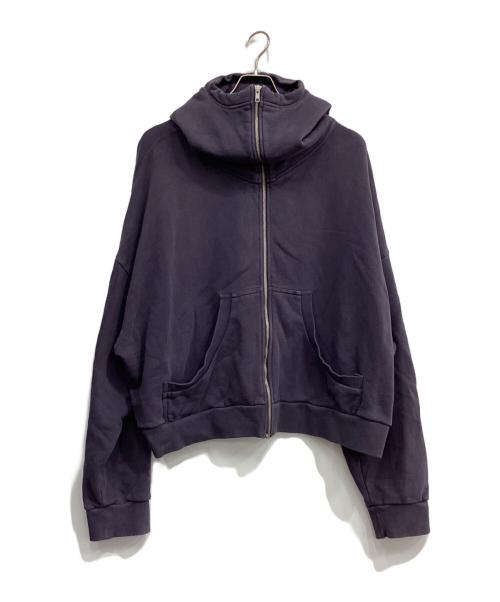 entire studios（エンタイアスタジオ）ENTIRE STUDIOS (エンタイアスタジオ) FULL ZIP HOODIE パープル サイズ:Mの古着・服飾アイテム