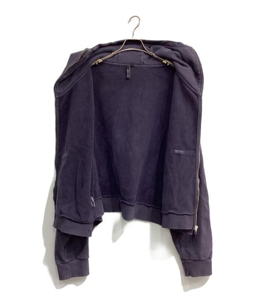 entire studios（エンタイアスタジオ）ENTIRE STUDIOS (エンタイアスタジオ) FULL ZIP HOODIE パープル サイズ:Mの古着・服飾アイテム