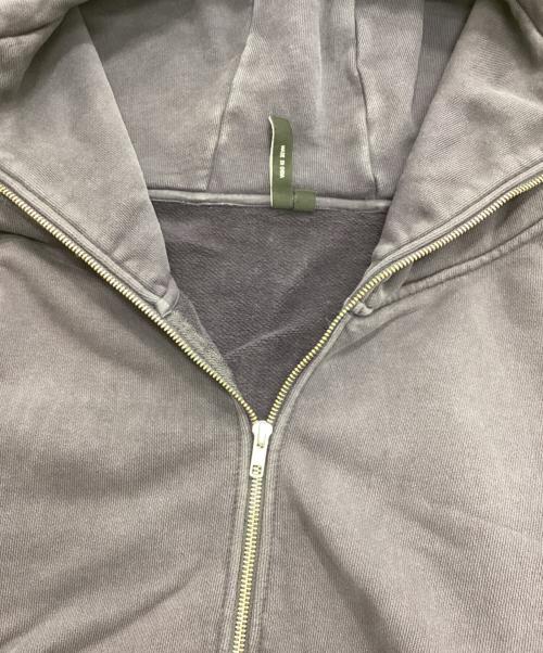 entire studios（エンタイアスタジオ）ENTIRE STUDIOS (エンタイアスタジオ) FULL ZIP HOODIE パープル サイズ:Mの古着・服飾アイテム