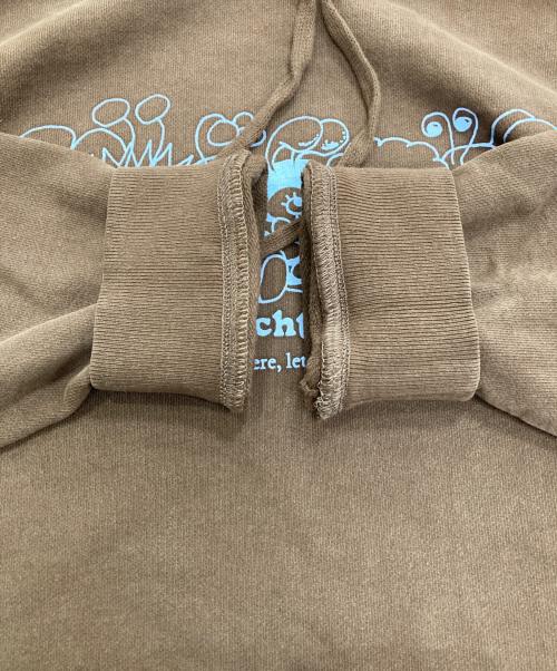 Coachtopia（コーチトピア）Coachtopia (コーチトピア) フーディー・コーチトピア クリーチャーズ プリント ブラウン サイズ:Mの古着・服飾アイテム