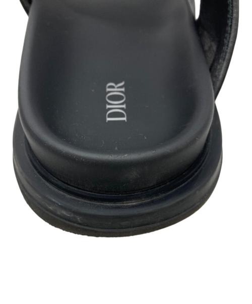 Dior（ディオール）DIOR (ディオール) Aqua サンダル ブラック サイズ:43の古着・服飾アイテム