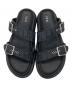中古・古着 DIOR (ディオール) Aqua サンダル ブラック サイズ:43：60000円