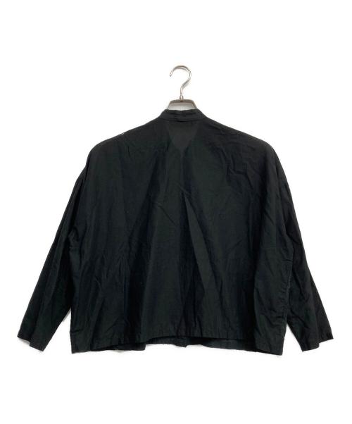 mizuiro-ind（ミズイロインド）mizuiro-ind (ミズイロインド) レースブラウス ブラック サイズ:Freeの古着・服飾アイテム