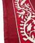 中古・古着 HERMES (エルメス) 大判スカーフ レッド×ホワイト：17000円