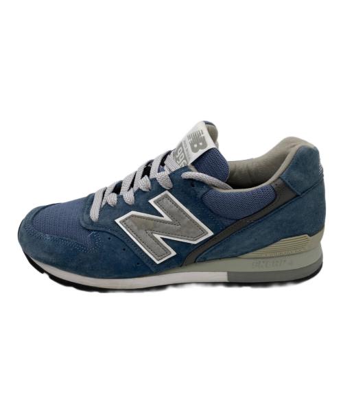NEW BALANCE（ニューバランス）NEW BALANCE (ニューバランス) ローカットスニーカー ブルー サイズ:24.5cmの古着・服飾アイテム