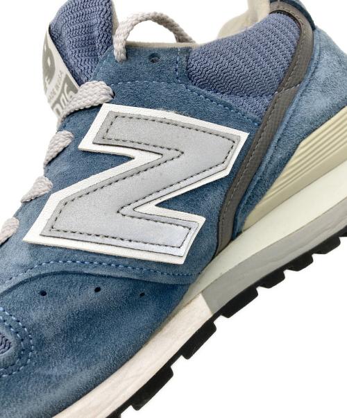 NEW BALANCE（ニューバランス）NEW BALANCE (ニューバランス) ローカットスニーカー ブルー サイズ:24.5cmの古着・服飾アイテム