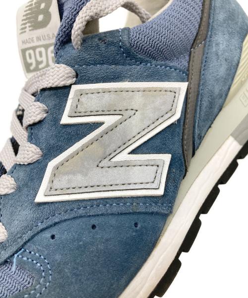 NEW BALANCE（ニューバランス）NEW BALANCE (ニューバランス) ローカットスニーカー ブルー サイズ:24.5cmの古着・服飾アイテム