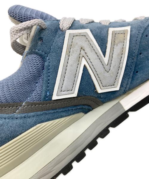 NEW BALANCE（ニューバランス）NEW BALANCE (ニューバランス) ローカットスニーカー ブルー サイズ:24.5cmの古着・服飾アイテム