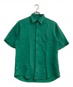 Yohji Yamamoto pour hommeヨウジヤマモト プールオム）の古着「半袖シャツ」｜グリーン