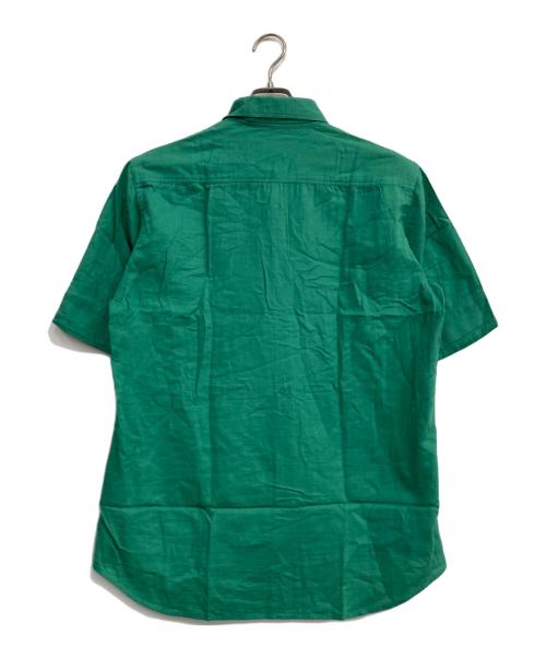Yohji Yamamoto pour homme（ヨウジヤマモト プールオム）Yohji Yamamoto pour homme (ヨウジヤマモト プールオム) 半袖シャツ グリーン サイズ:1の古着・服飾アイテム
