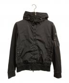 MONCLERモンクレール）の古着「フーデッドジャケット」｜ブラック
