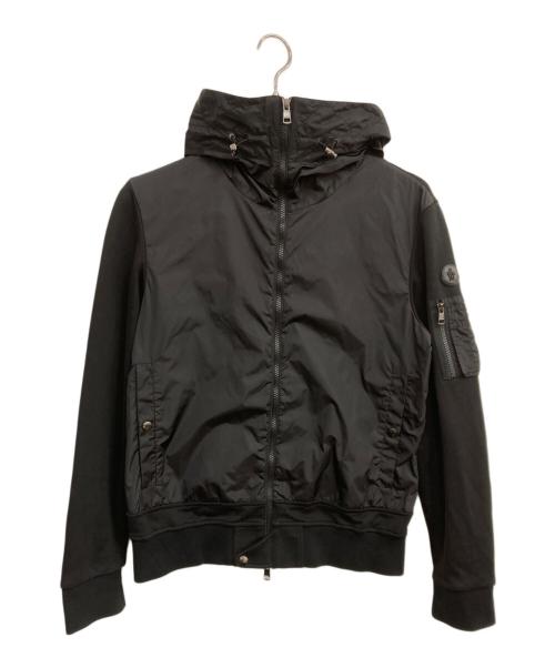 MONCLER（モンクレール）MONCLER (モンクレール) フーデッドジャケット ブラック サイズ:Lの古着・服飾アイテム