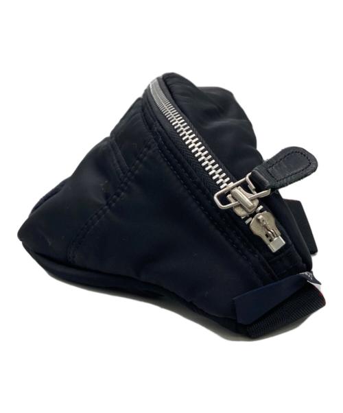 COMME des GARCONS HOMME（コムデギャルソン オム）COMME des GARCONS HOMME (コムデギャルソン オム) ナイロンツイルウエストバッグ ブラックの古着・服飾アイテム