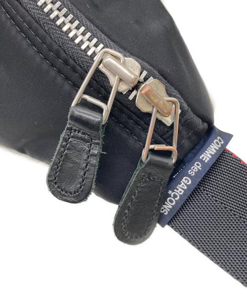 COMME des GARCONS HOMME（コムデギャルソン オム）COMME des GARCONS HOMME (コムデギャルソン オム) ナイロンツイルウエストバッグ ブラックの古着・服飾アイテム