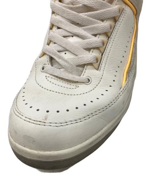 NIKE（ナイキ）NIKE (ナイキ) ローカットスニーカー ホワイト×オレンジ サイズ:27cmの古着・服飾アイテム