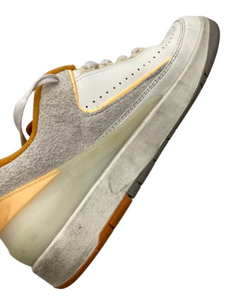 NIKE（ナイキ）NIKE (ナイキ) ローカットスニーカー ホワイト×オレンジ サイズ:27cmの古着・服飾アイテム