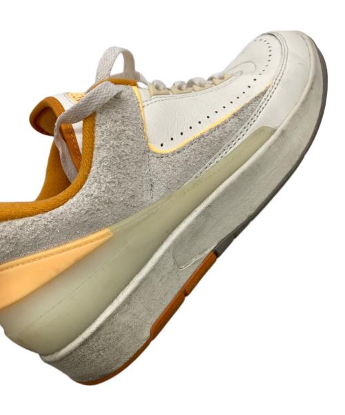 NIKE（ナイキ）NIKE (ナイキ) ローカットスニーカー ホワイト×オレンジ サイズ:27cmの古着・服飾アイテム