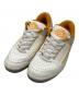 NIKE（ナイキ）の古着「ローカットスニーカー」｜ホワイト×オレンジ