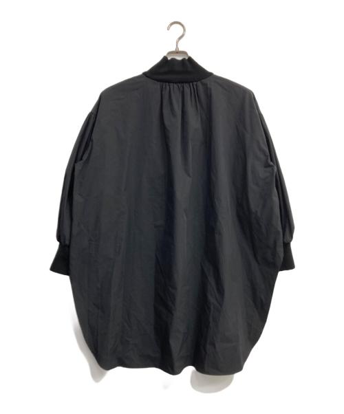 LE PHIL（ル フィル）LE PHIL (ル フィル) ギャザーブラウスワンピース ブラック サイズ:Freeの古着・服飾アイテム