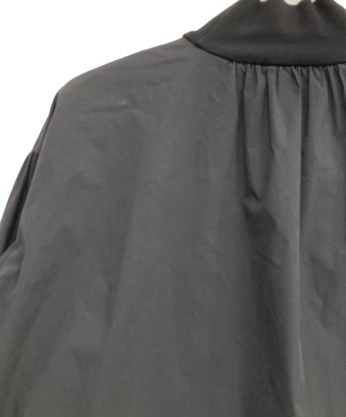 LE PHIL（ル フィル）LE PHIL (ル フィル) ギャザーブラウスワンピース ブラック サイズ:Freeの古着・服飾アイテム