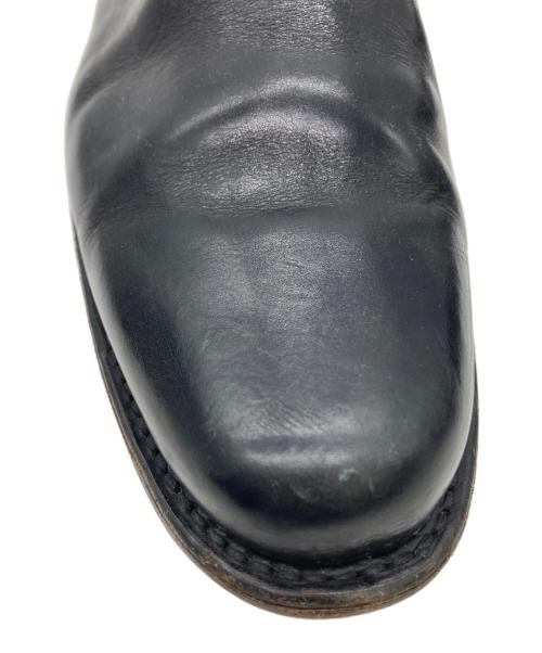 PARABOOT（パラブーツ）PARABOOT (パラブーツ) ポインテッドトゥ ハーフサイドゴアブーツ ブラック サイズ:8の古着・服飾アイテム