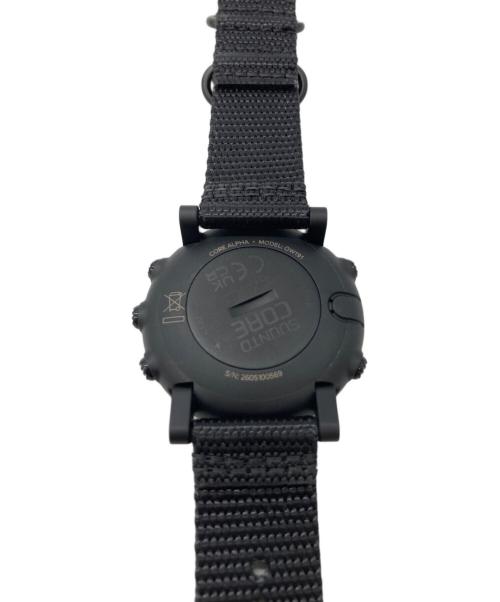 SUUNTO（スント）SUUNTO (スント) Core Alpha ブラックの古着・服飾アイテム