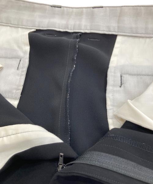 N.HOOLYWOOD（エヌ ハリウッド）N.HOOLYWOOD (エヌ ハリウッド) STANDARD TROUSERS ブラック サイズ:38の古着・服飾アイテム