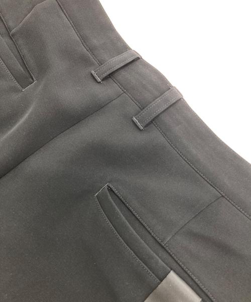 N.HOOLYWOOD（エヌ ハリウッド）N.HOOLYWOOD (エヌ ハリウッド) STANDARD TROUSERS ブラック サイズ:38の古着・服飾アイテム