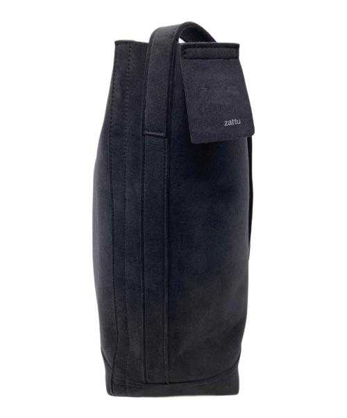 zattu（ザッツ）zattu (ザッツ) VITTO マイクロファイバースエードショルダーバッグ ブラックの古着・服飾アイテム