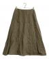 EVERYDAY I LIKE.（エヴリデイ アイ ライク）の古着「Linen Flare Skirt」｜ブラウン