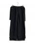 deres（デレス）の古着「Nina squeeze linen skirt」｜ブラック