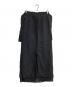 deres (デレス) Nina squeeze linen skirt ブラック サイズ:1T：11000円