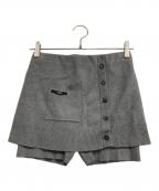 SORINソリン）の古着「Interlock Layered Short Pants」｜グレー