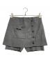 SORIN（ソリン）の古着「Interlock Layered Short Pants」｜グレー