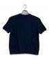 LAUREN RALPH LAUREN (ローレン ラルフ ローレン) S/Sモノグラムロゴニット ネイビー サイズ:M：5000円