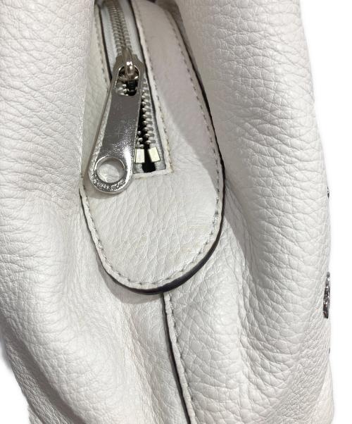 MICHAEL KORS（マイケルコース）MICHAEL KORS (マイケルコース) フラワービジュートートバッグ アイボリーの古着・服飾アイテム