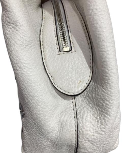 MICHAEL KORS（マイケルコース）MICHAEL KORS (マイケルコース) フラワービジュートートバッグ アイボリーの古着・服飾アイテム