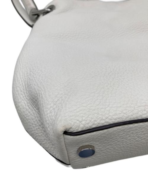 MICHAEL KORS（マイケルコース）MICHAEL KORS (マイケルコース) フラワービジュートートバッグ アイボリーの古着・服飾アイテム