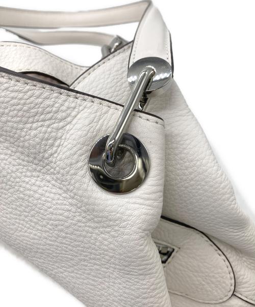 MICHAEL KORS（マイケルコース）MICHAEL KORS (マイケルコース) フラワービジュートートバッグ アイボリーの古着・服飾アイテム