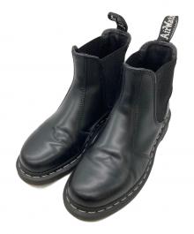 Dr.Martens（ドクターマーチン）の古着「2976 ホワイトステッチ チェルシーブーツ」｜ブラック