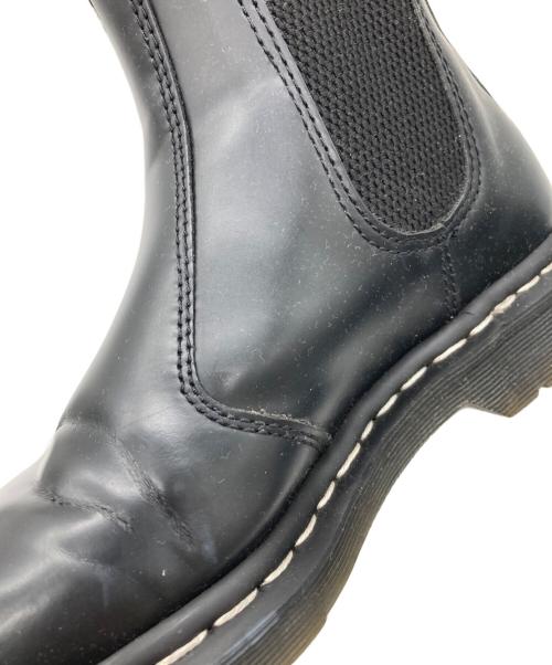 Dr.Martens（ドクターマーチン）Dr.Martens (ドクターマーチン) 2976 ホワイトステッチ チェルシーブーツ ブラック サイズ:UK5の古着・服飾アイテム