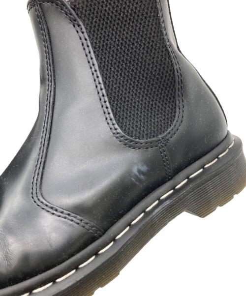 Dr.Martens（ドクターマーチン）Dr.Martens (ドクターマーチン) 2976 ホワイトステッチ チェルシーブーツ ブラック サイズ:UK5の古着・服飾アイテム