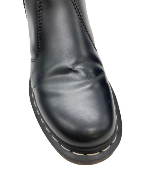 Dr.Martens（ドクターマーチン）Dr.Martens (ドクターマーチン) 2976 ホワイトステッチ チェルシーブーツ ブラック サイズ:UK5の古着・服飾アイテム