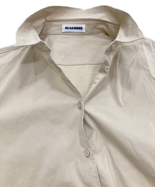 JIL SANDER（ジルサンダー）JIL SANDER (ジルサンダー) 7分袖シャツ ベージュ サイズ:38の古着・服飾アイテム