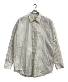 DIESEL（ディーゼル）の古着「S-DOUBLY-STRIPE」｜イエロー×ホワイト