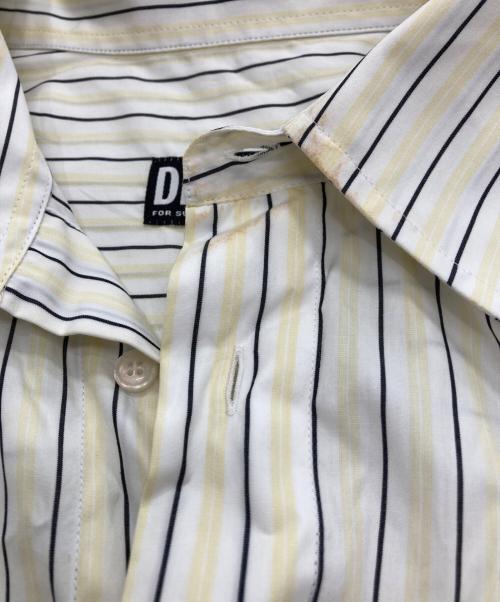 DIESEL（ディーゼル）DIESEL (ディーゼル) S-DOUBLY-STRIPE イエロー×ホワイト サイズ:50の古着・服飾アイテム