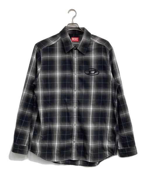DIESEL（ディーゼル）DIESEL (ディーゼル) S-SIMPLY-A ブラック×グレー サイズ:50の古着・服飾アイテム