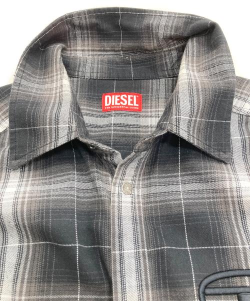 DIESEL（ディーゼル）DIESEL (ディーゼル) S-SIMPLY-A ブラック×グレー サイズ:50の古着・服飾アイテム
